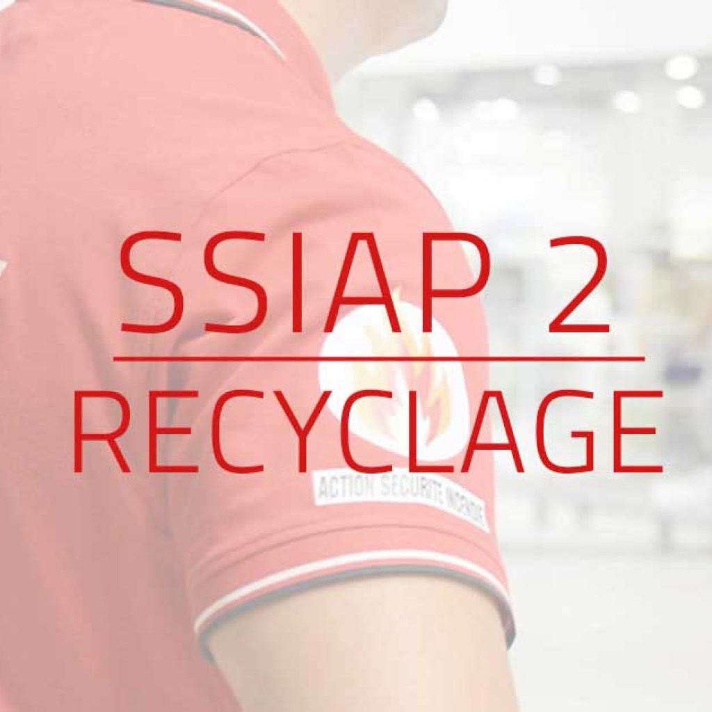 visuel Formation recyclage SSIAP 2