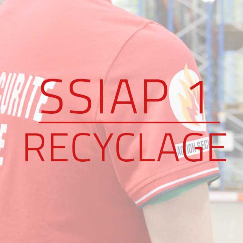 visuel Formation recyclage SSIAP 1