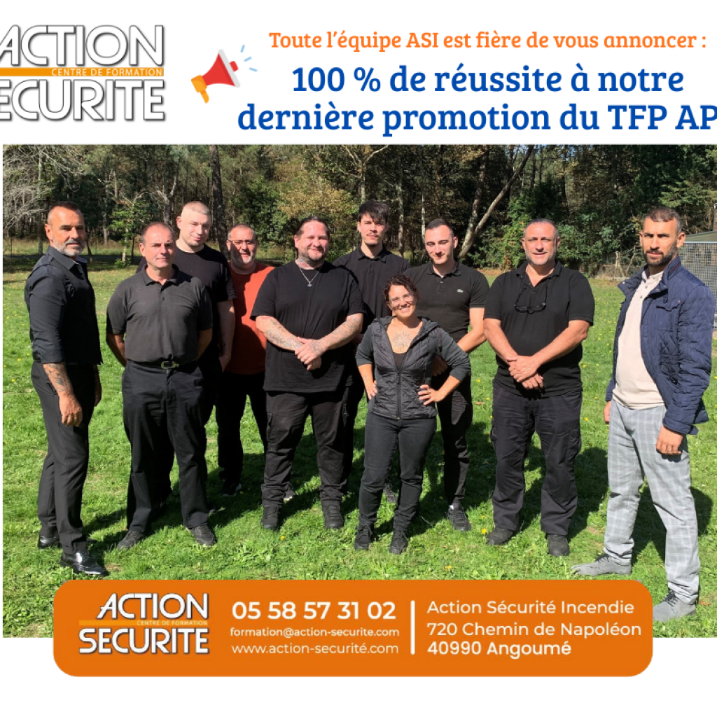 Résultats TFP APS Octobre 2025